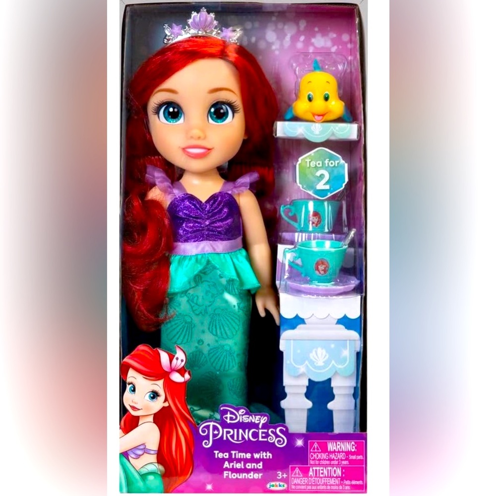 Disney Princess Teatime with Ariel and Flounder